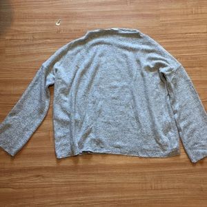 Zara Plush Bell-sleeved Sweater